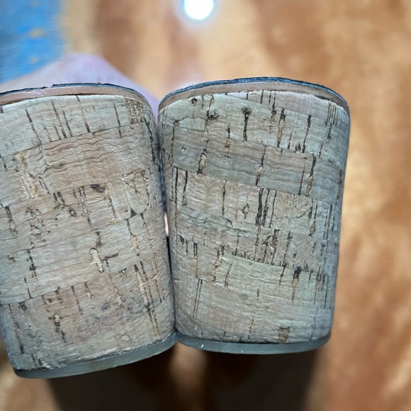 Sam Edelman Romy Platform Cork Wedge Flip Flop Sandals - Picture 5 of 9